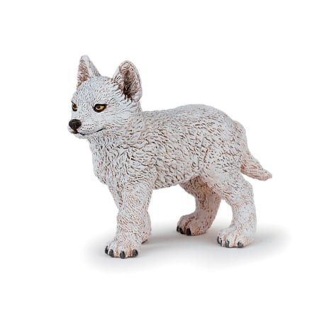 Figurine cu eroi și personaje - PAPO FIGURINA LUP TANAR POLAR