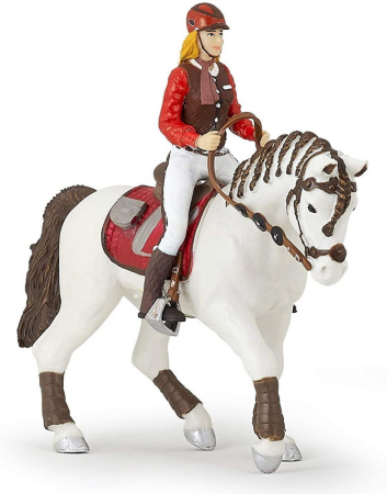 PAPO FIGURINA SET PONEY CLUB-BOXA CARTON+4 FIGURINE [4]