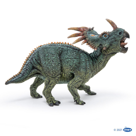 Figurine cu eroi și personaje - PAPO FIGURINA STYRACOSAURUS VERDE