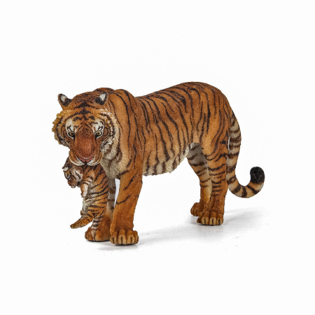 Figurine cu eroi și personaje - PAPO FIGURINA TIGRU CU PUI