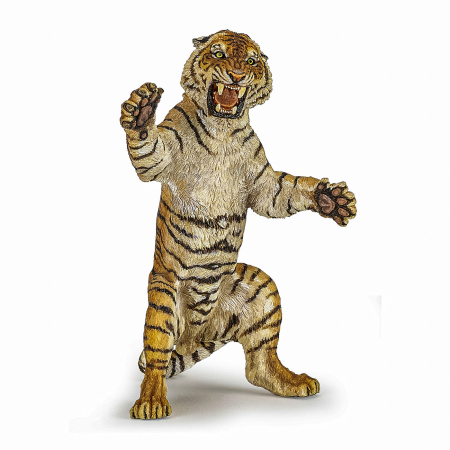 Figurine cu eroi și personaje - PAPO FIGURINA TIGRU RIDICAT