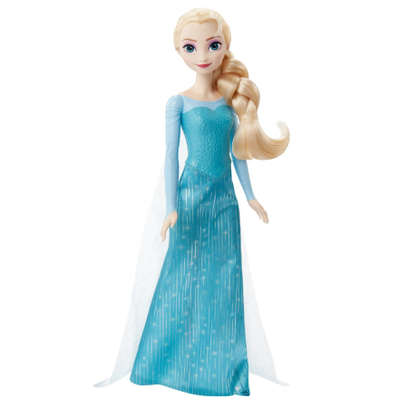 PAPUSA DISNEY FROZEN ELSA CU ROCHIE ALBASTRA [1]