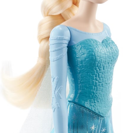 PAPUSA DISNEY FROZEN ELSA CU ROCHIE ALBASTRA [2]