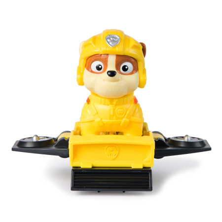 PATRULA CATELUSILOR ACTION PUPS SET VEHICUL DE SALVARE HOVERBOARD SI FIGURINA RUBBLE 5 CM [5]
