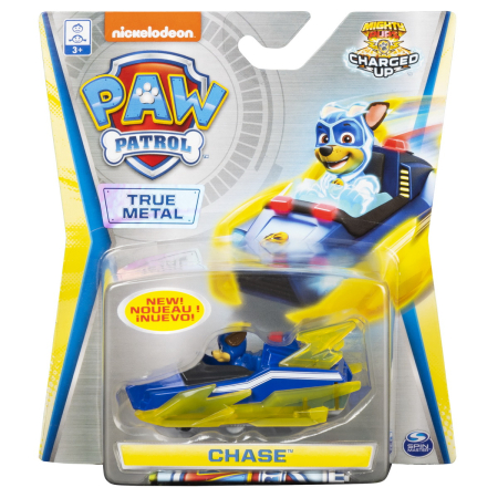 Figurine cu eroi și personaje - PATRULA CATELUSILOR MACHETA METALICA CHASE CHARGED UP