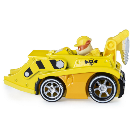 PATRULA CATELUSILOR  MACHETA  METALICA RUBBLE CU EXCAVATOR [3]