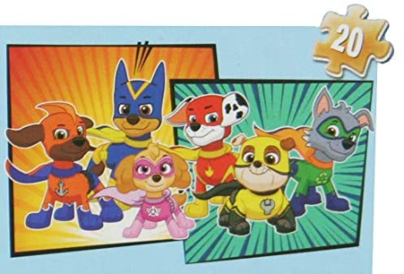PATRULA CATELUSILOR PUZZLE 4IN1 DIN LEMN [3]