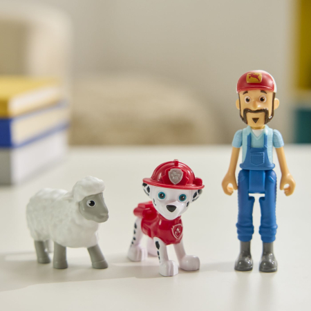 PATRULA CATELUSILOR SET 3 FIGURINE MARSHALL SI FERMIERUL AL [3]