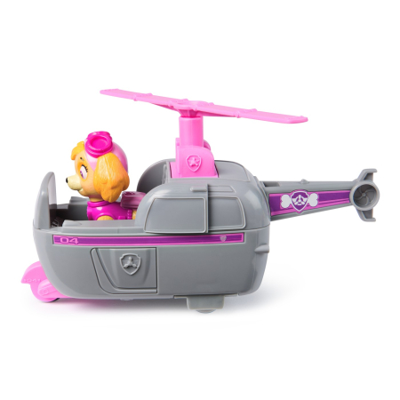 PATRULA CATELUSILOR SET VEHICUL DE BAZA ELICOPTER SI FIGURINA SKYE [6]