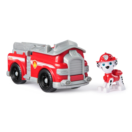 PATRULA CATELUSILOR SET VEHICUL DE BAZA MASINA DE POMPIERI SI FIGURINA MARSHALL [1]