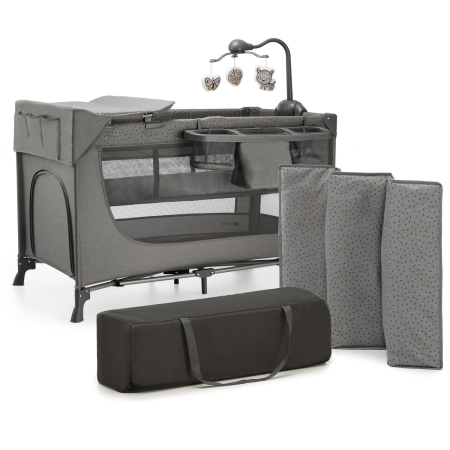 PATUT TRAVEL KINDERKRAFT JOY2, CU ACCESORII, DARK GREY [1]