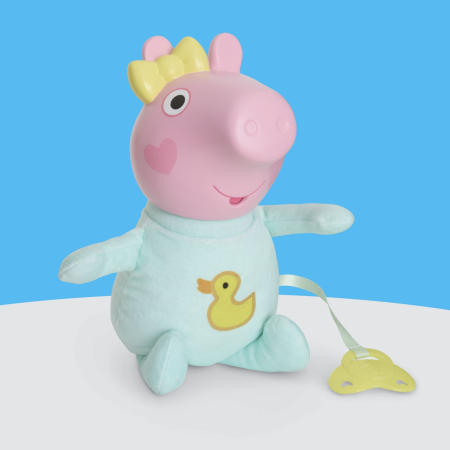 PEPPA PIG SET DE JOACA OINKS AND SNUGGLES PAPUSA EVIE INTERACTIVA CU ACCESORII [5]