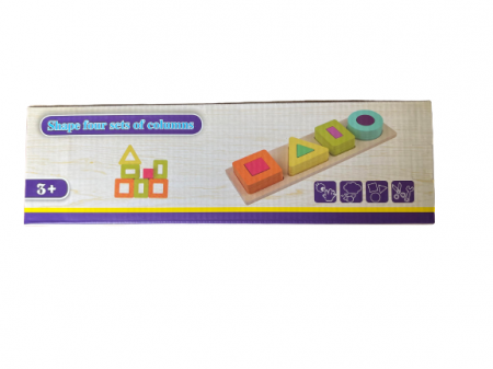 Placa cu forme geometrice cu 4 coloane [3]