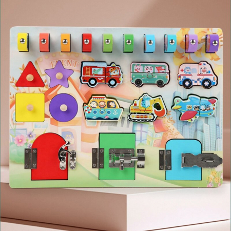 Placa Montessori Busyboard [1]