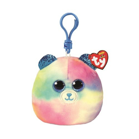 Jucării de pluș - PLUS BRELOC TY 8.5CM SQUISHY BEANIES HOPE URSULETUL PASTEL