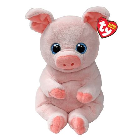Jucării de pluș - PLUS TY 24CM BEANIE BELLIES PURCELUSUL PENELOPE
