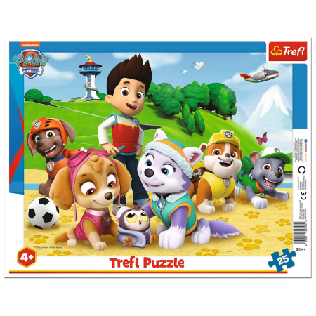 Puzzle - PUZZLE 25 PLANSA PATRULA CATELUSILOR