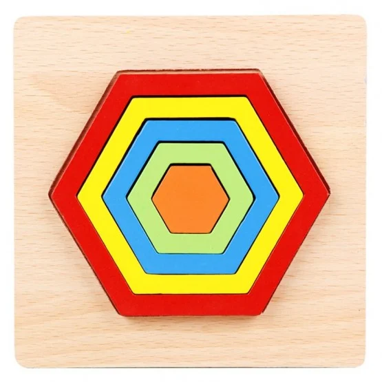 Idei de cadouri - Puzzle 3D Forme geometrice HEXAGON