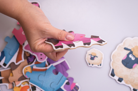 Puzzle 6-in-a-box Animale salbatice [4]