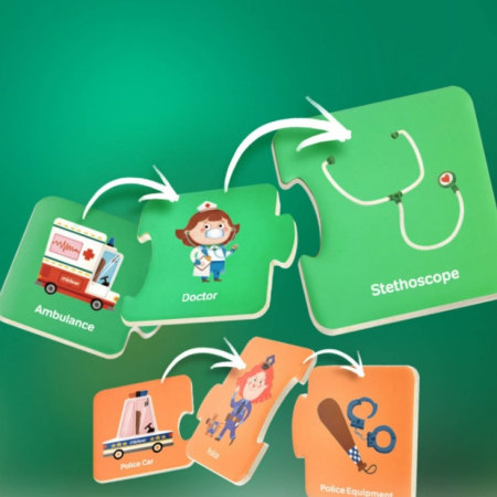 Puzzle de asociere MESERII [3]