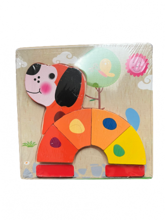 Puzzle de lemn 5-6 piese [9]