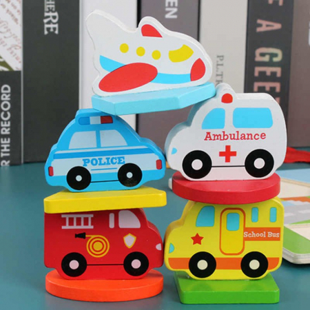 Puzzle din lemn 3D Vehicule [0]