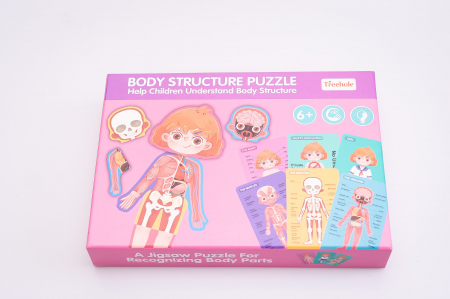 Puzzle educativ. Anatomia corpului omenesc. Fetita [2]