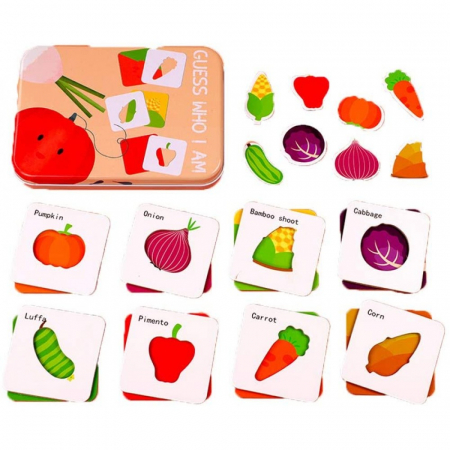 Puzzle - Puzzle in cutie metalica LEGUME