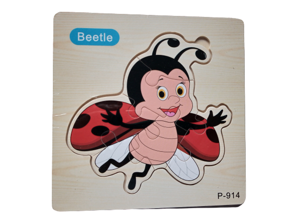 Puzzle incastru lemn BUBURUZA [0]