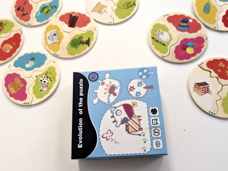 Materiale didactice - Puzzle Montessori  - Evolutie
