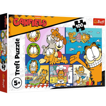 Puzzle - PUZZLE TREFL 100 LENESUL GARFIELD