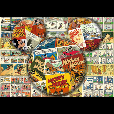 PUZZLE TREFL 1000 DISNEY MICKEY MOUSE [1]