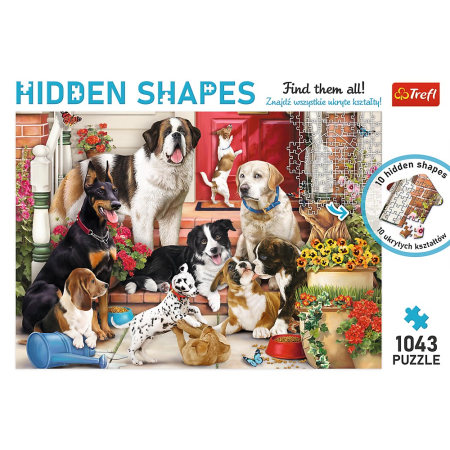 PUZZLE TREFL 1000 FORME ASCUNSE CATELUSII DRAGUTI [2]