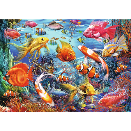 PUZZLE TREFL 1000 FORME ASCUNSE VIATA SUBACVATICA [1]