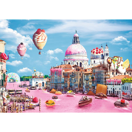 PUZZLE TREFL 1000 PRAJITURELE LA VENETIA [1]