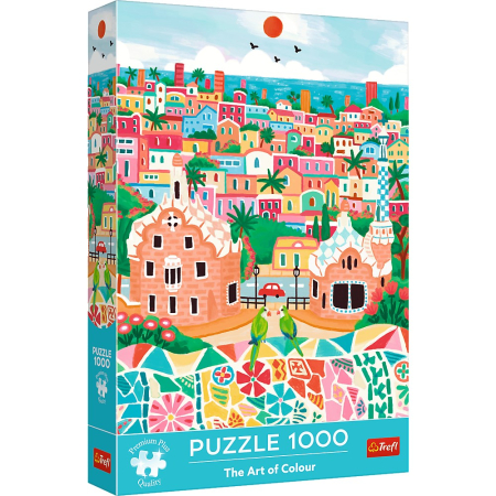 Puzzle - PUZZLE TREFL 1000 PREMIUM PLUS BARCELONA SPANIA