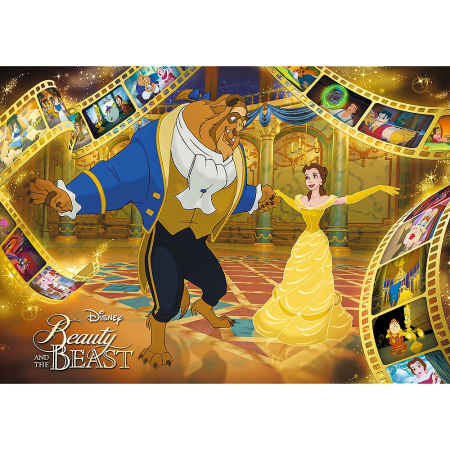 PUZZLE TREFL 1000 PREMIUM PLUS DISNEY PRINCESS FRUMOASA SI BESTIA [1]