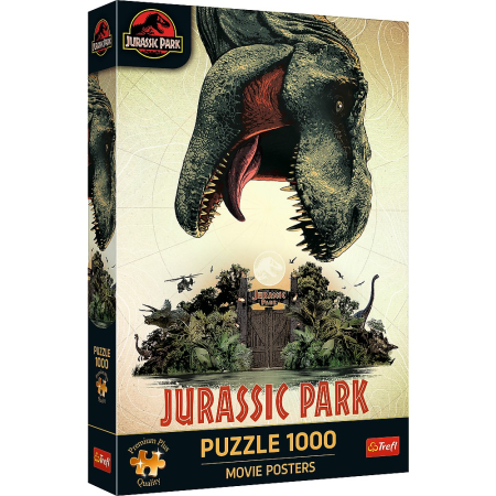 Puzzle - PUZZLE TREFL 1000 PREMIUM PLUS JURASSIC PARK