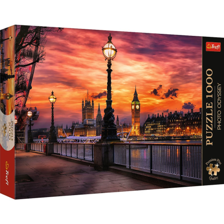 Puzzle - PUZZLE TREFL 1000 PREMIUM PLUS PHOTO ODYSSEY BIG BEN LONDRA