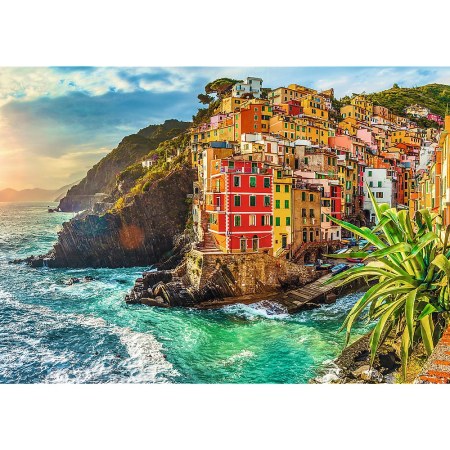 PUZZLE TREFL 1000 PREMIUM PLUS PHOTO ODYSSEY ORASUL RIOMAGGIORE [1]
