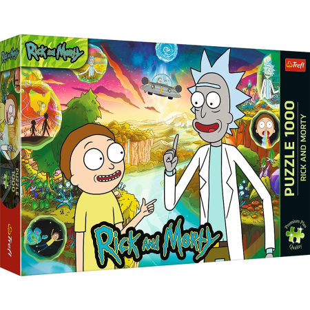 Puzzle - PUZZLE TREFL 1000 PREMIUM PLUS RICK SI MORTY