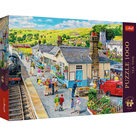 Puzzle - PUZZLE TREFL 1000 PREMIUM PLUS TEA TIME STATIA DIN SAT