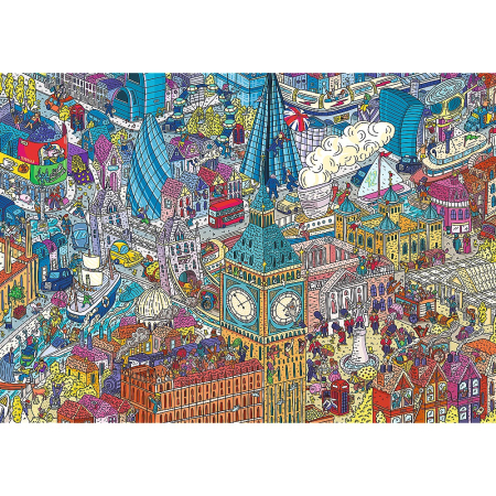 PUZZLE TREFL 1000 UFT EYE SPY TRAVEL LONDRA [1]