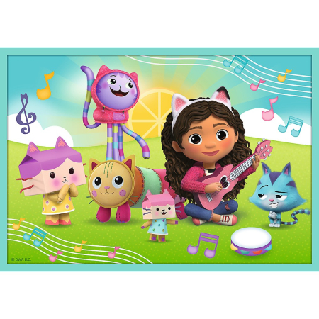 PUZZLE TREFL 10IN1 GABBYS DOLLHOUSE IN UNIVERSUL LUI GABBY [7]