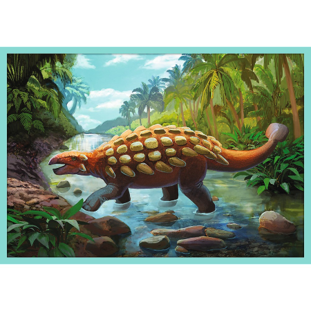 PUZZLE TREFL 10IN1 LUMEA DINOZAURILOR [5]