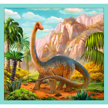 PUZZLE TREFL 10IN1 LUMEA DINOZAURILOR [3]