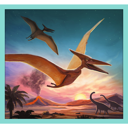 PUZZLE TREFL 10IN1 LUMEA DINOZAURILOR [1]