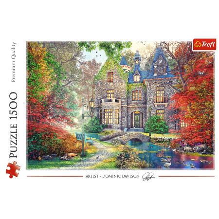 PUZZLE TREFL 1500 CONAC DE TOAMNA [2]