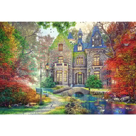 PUZZLE TREFL 1500 CONAC DE TOAMNA [1]