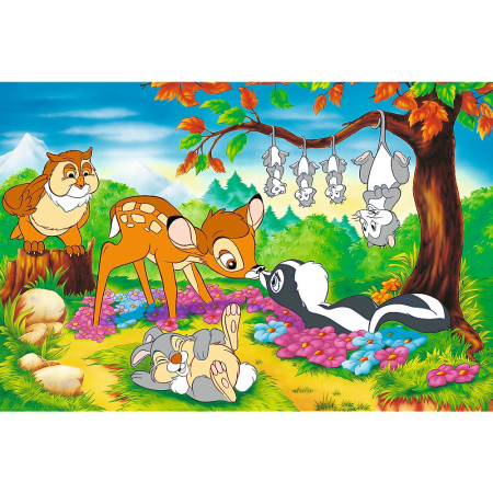 PUZZLE TREFL 160 BAMBI SI PRIETENII PADURII [1]